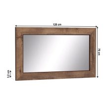 Tükör ,tölgyfa lefkas, TEDY Typ T17