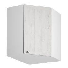 Felső sarokszekrény G60N, fehér/sosna andersen, jobb, PROVANCE