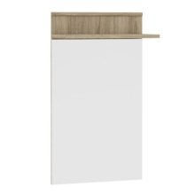 Előszobafal tükörrel, sonoma, MARIO NEW TYP E