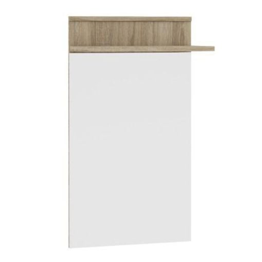 Előszobafal tükörrel, sonoma, MARIO NEW TYP E