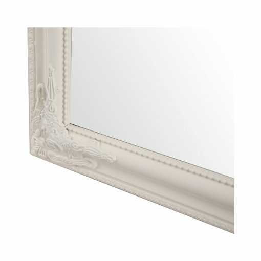 Tükör, krém színű fa keret, MALKIA tip 12