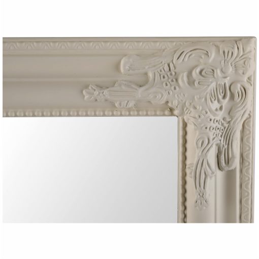 Tükör, krém színű fa keret, MALKIA tip 12