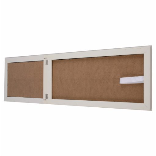 Tükör, krém színű fa keret, MALKIA tip 12