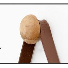 Tükör, természetes bambusz, LEMI 2