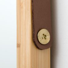 Tükör, természetes bambusz, LEMI 2