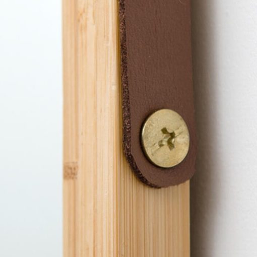 Tükör, természetes bambusz, LEMI 2