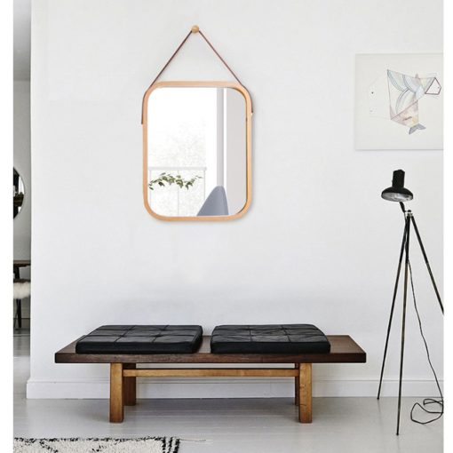 Tükör, természetes bambusz, LEMI 2