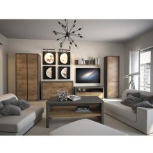 Kükör, tölgy lefkas sötét/smooth szürke, MONTANA LS