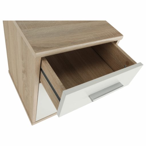 Irodai konténer, sonoma tölgy/fehér, JOHAN 2 NEW 07