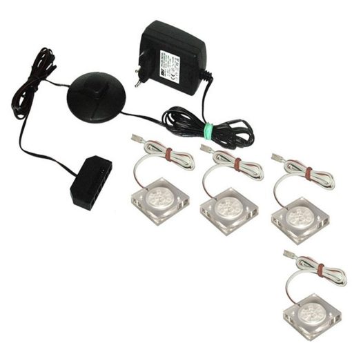 LED világítás, 4-pontos, fehér, OLJE, BORAS, CONRAD, BENOL, AMONI