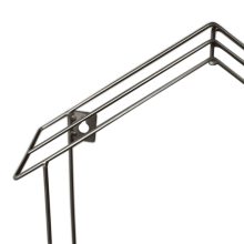 Fali polc, dió/fekete, KASITA