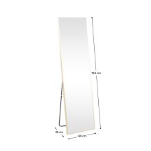 Álló tükor, arany, LUSET NEW