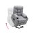 Állítható masszázs fotel, világosszürke, HUDSON