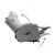 Állítható masszázs fotel, világosszürke, HUDSON